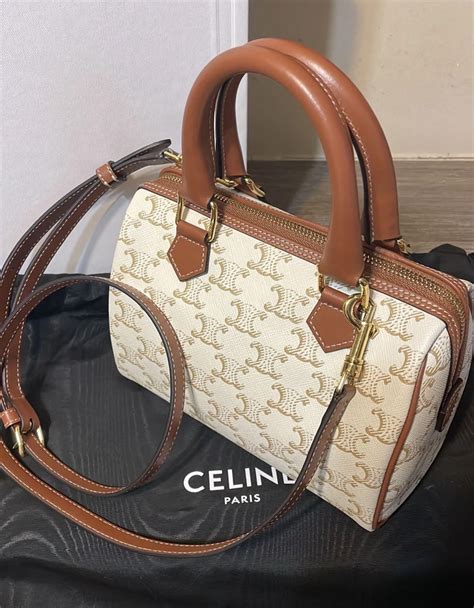 beige celine boston bag|celine boston bag small.